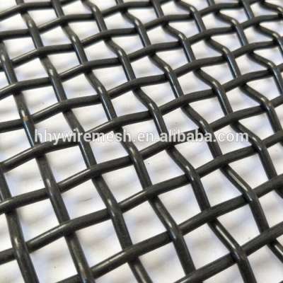 carbon steel mine sieving mesh crimped wire mesh vibrating screen mesh