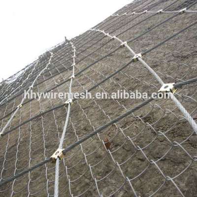 high quality for the slope system SNS flexible slope Protection netting and slope rockfall netting