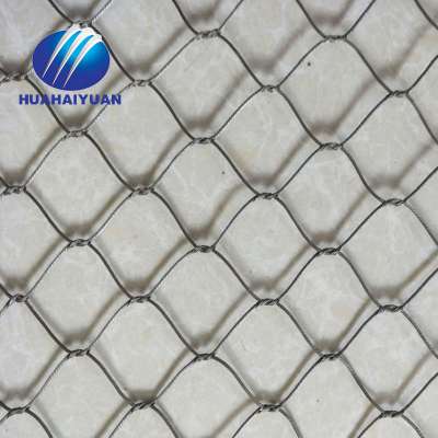 wire rope mesh ferrule stainless steel cable mesh X-tend lion tiger cage rope mesh