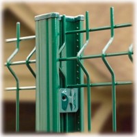 Cheap Factory Decorative 3d wire mesh fence panel powder coated 3d floding wire mesh fencing